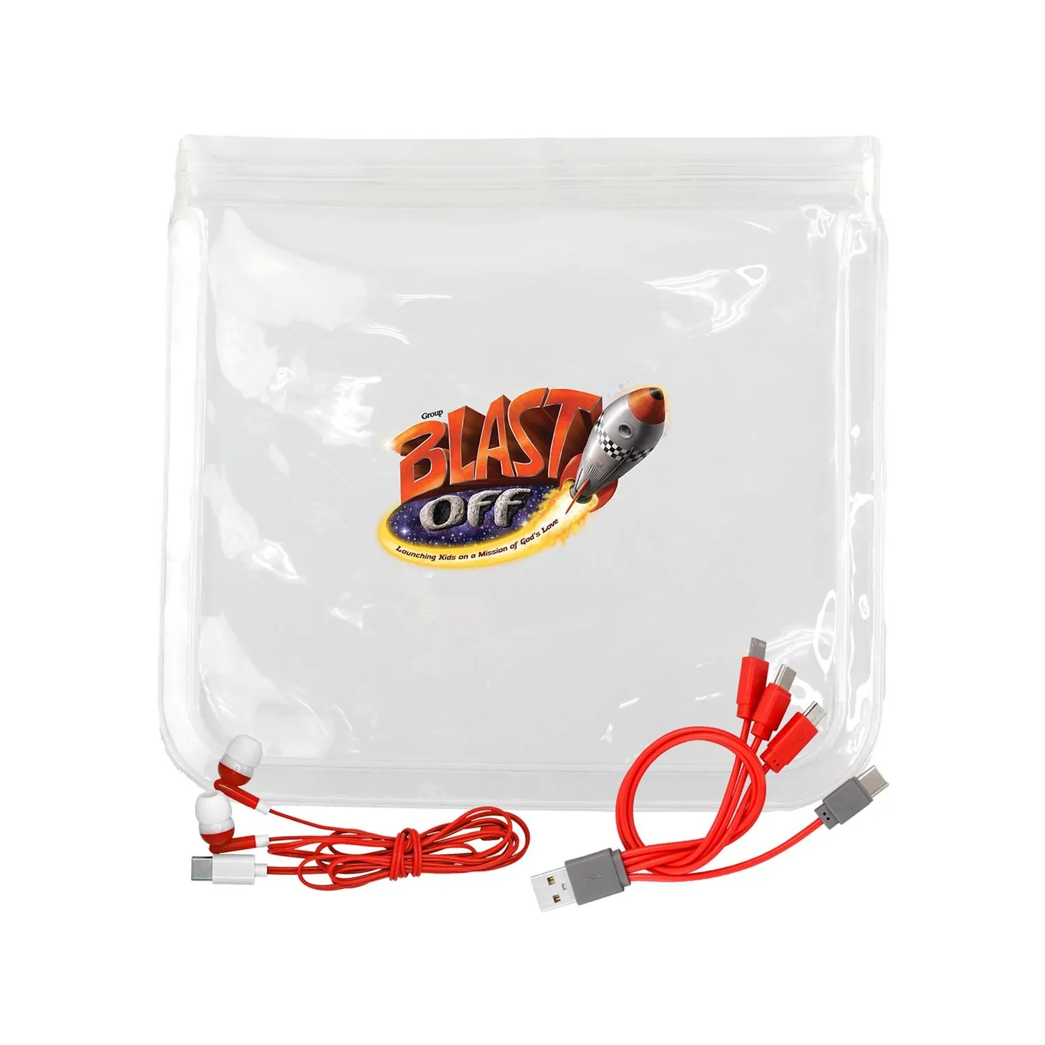 Clear Cable & Ear Bud Set 14