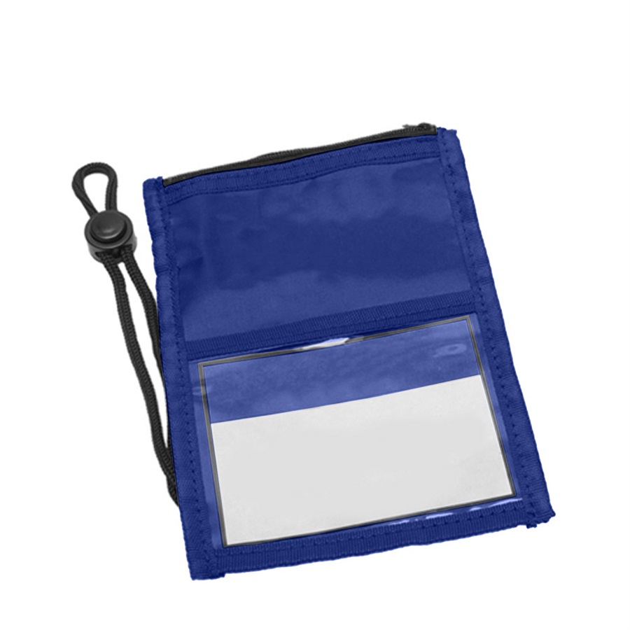 Adjustable Lanyard Neck Wallet - 6.89" x 5.25" 13