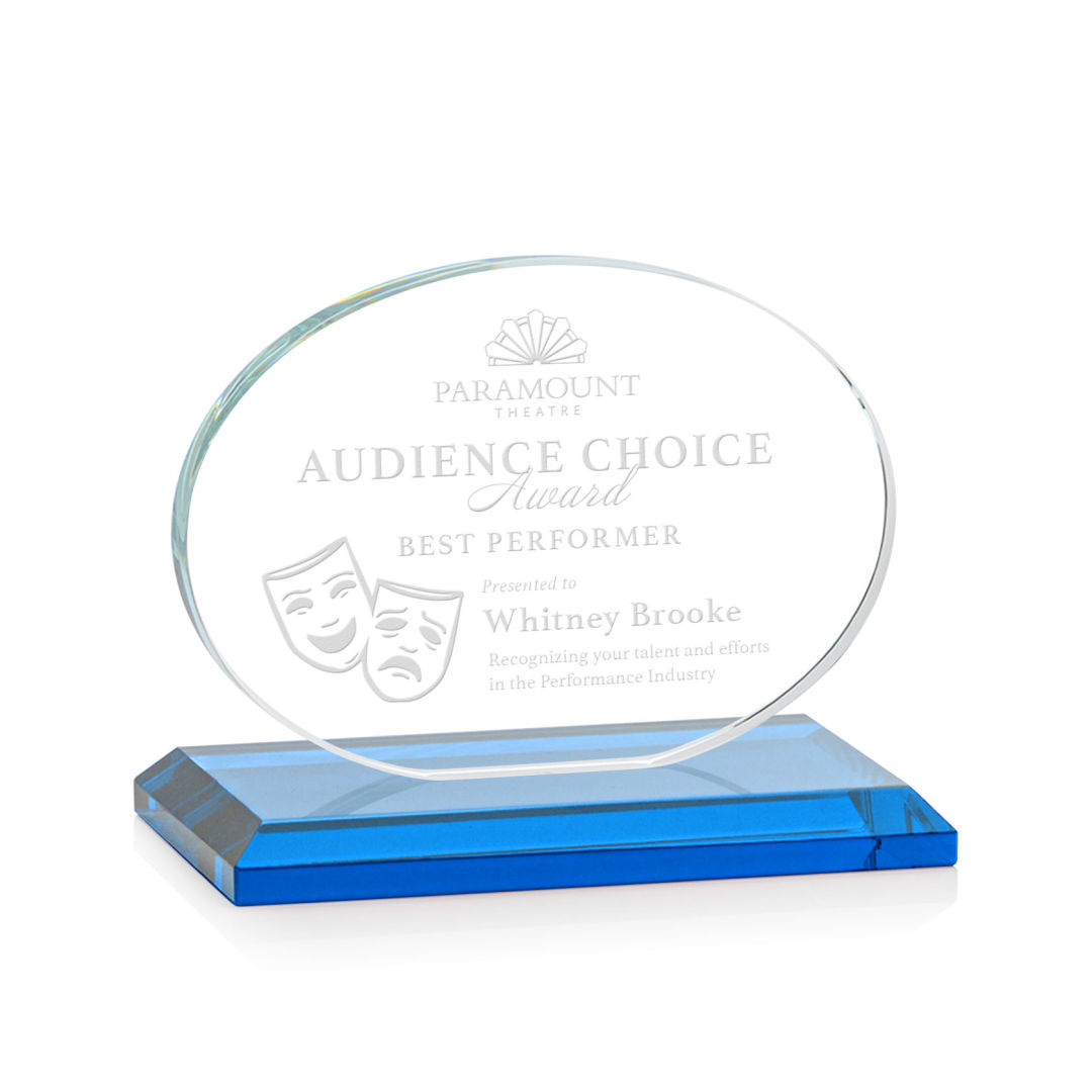 Austin Award (Horiz) - Sky Blue 6