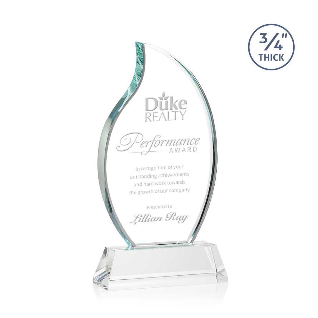 Croydon Flame Award on Newhaven Base - Clear 9