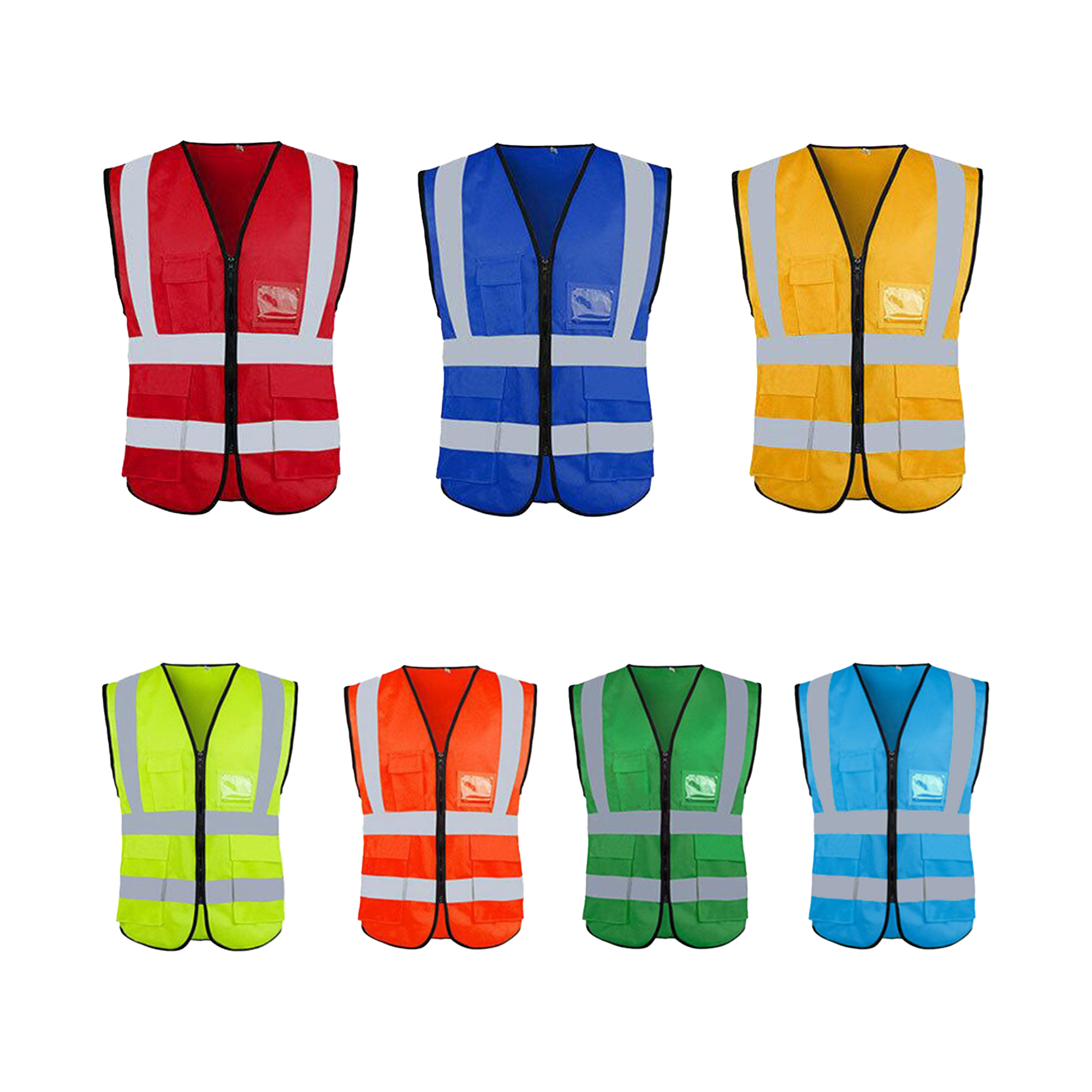 Polyester Safety Reflective Vest MOQ 50 2