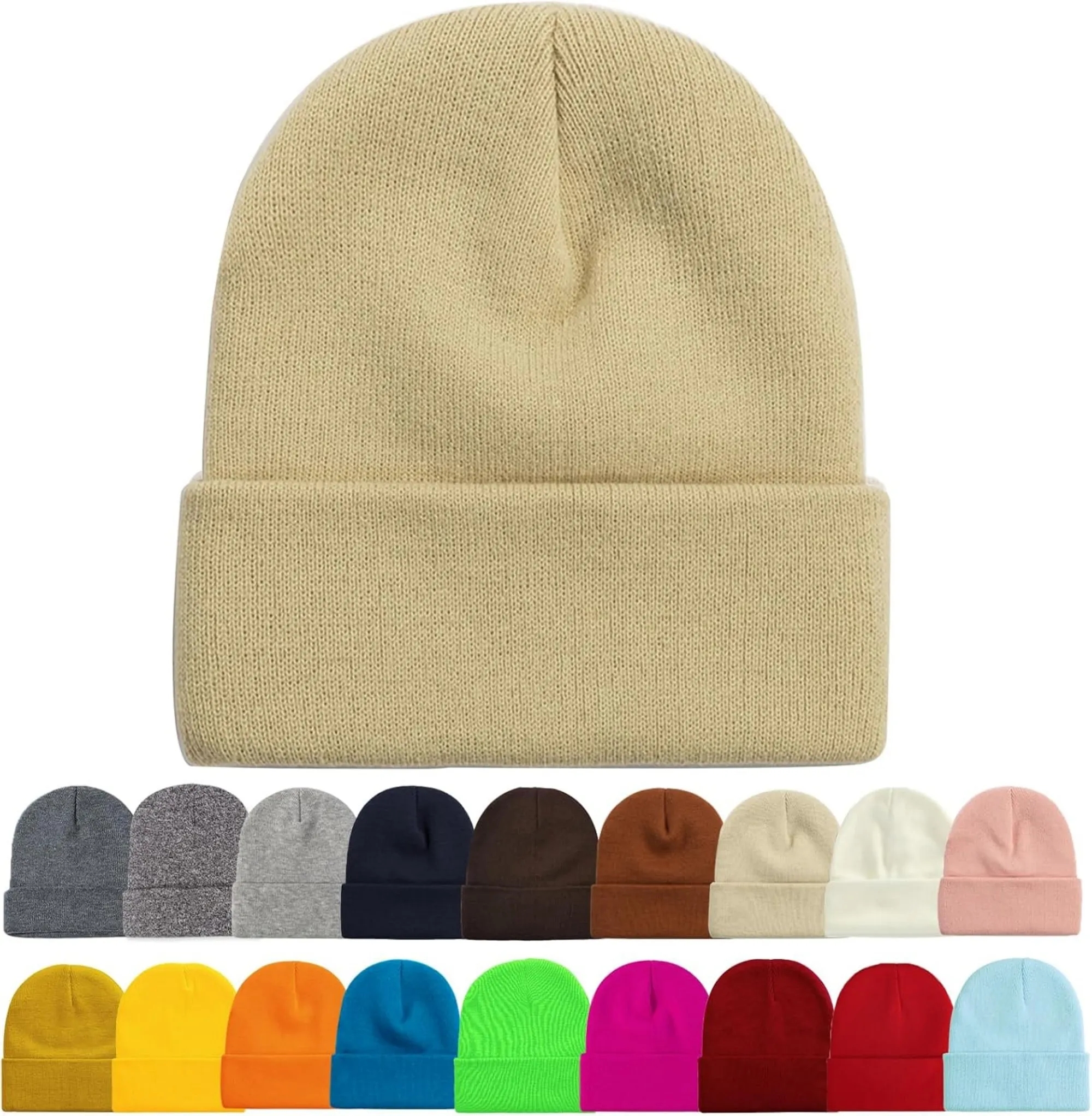 Custom Knitted Beanie Hats 1