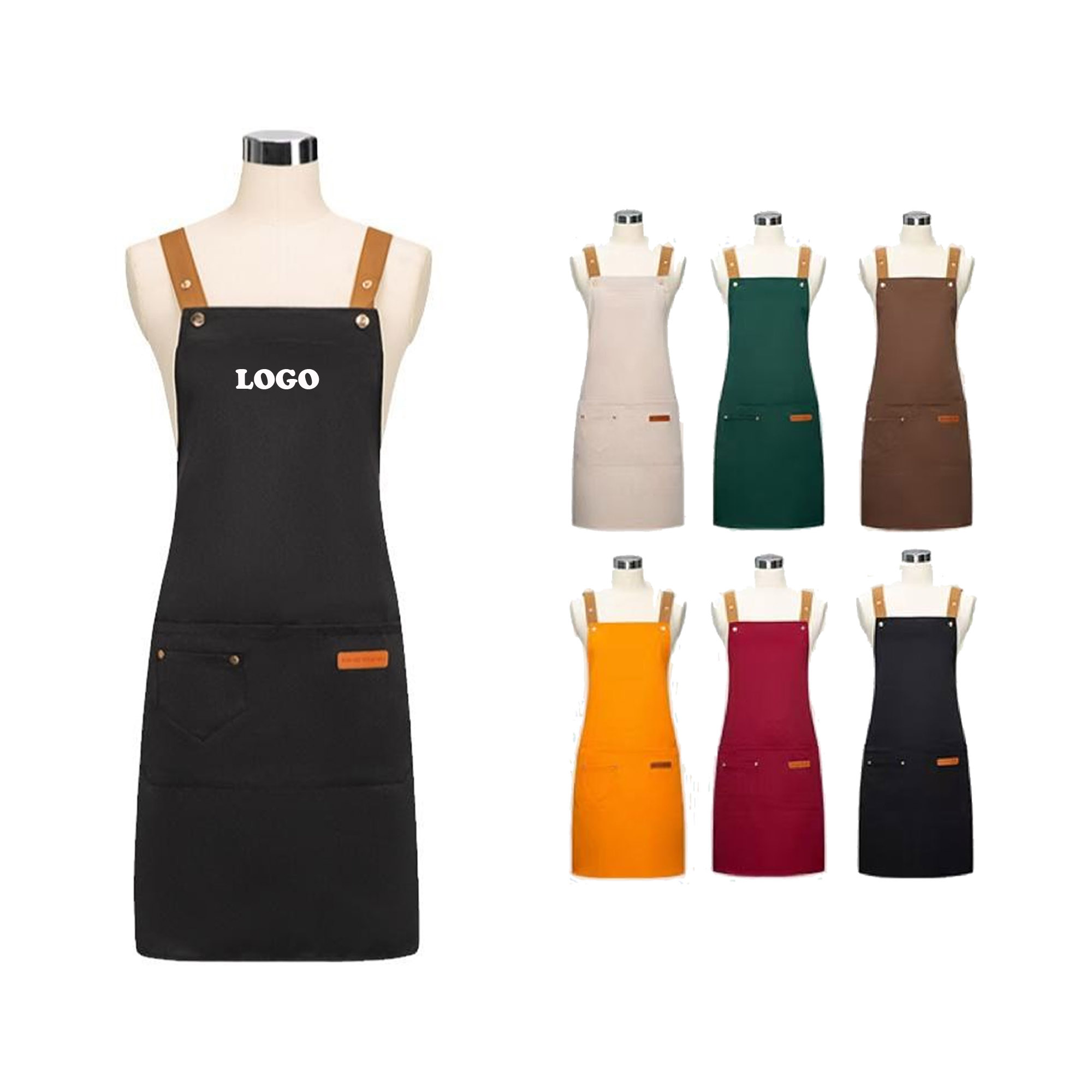 MOQ 5 pcs Waterproof Apron 4