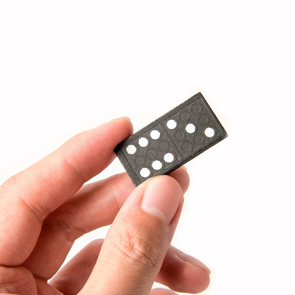 Miniature Classic Board Games Wooden Domino Box 4