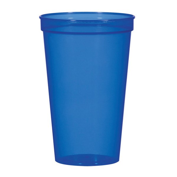 22 Oz Reusable Plastic Stadium Cups 8
