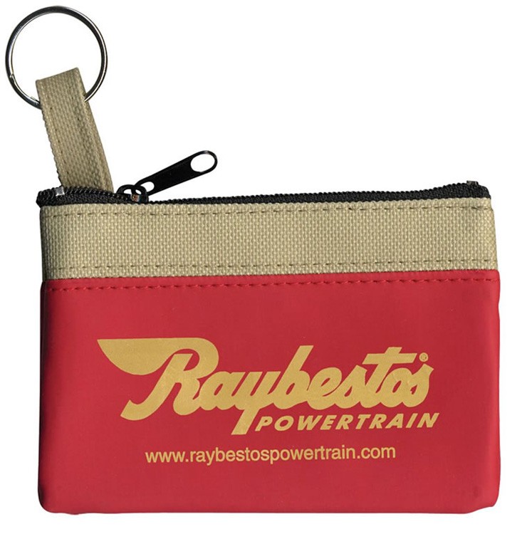 The Safari Classic Zip Pouch w/ Key Ring 2