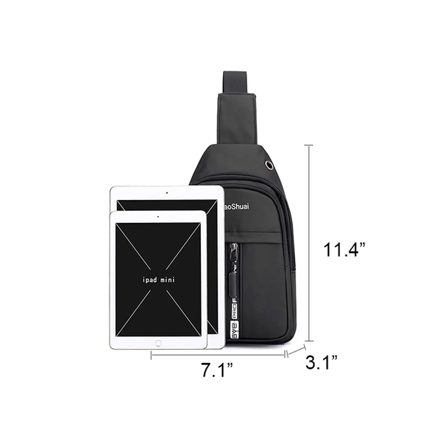 Nylon Crossbody Sling Bag 4