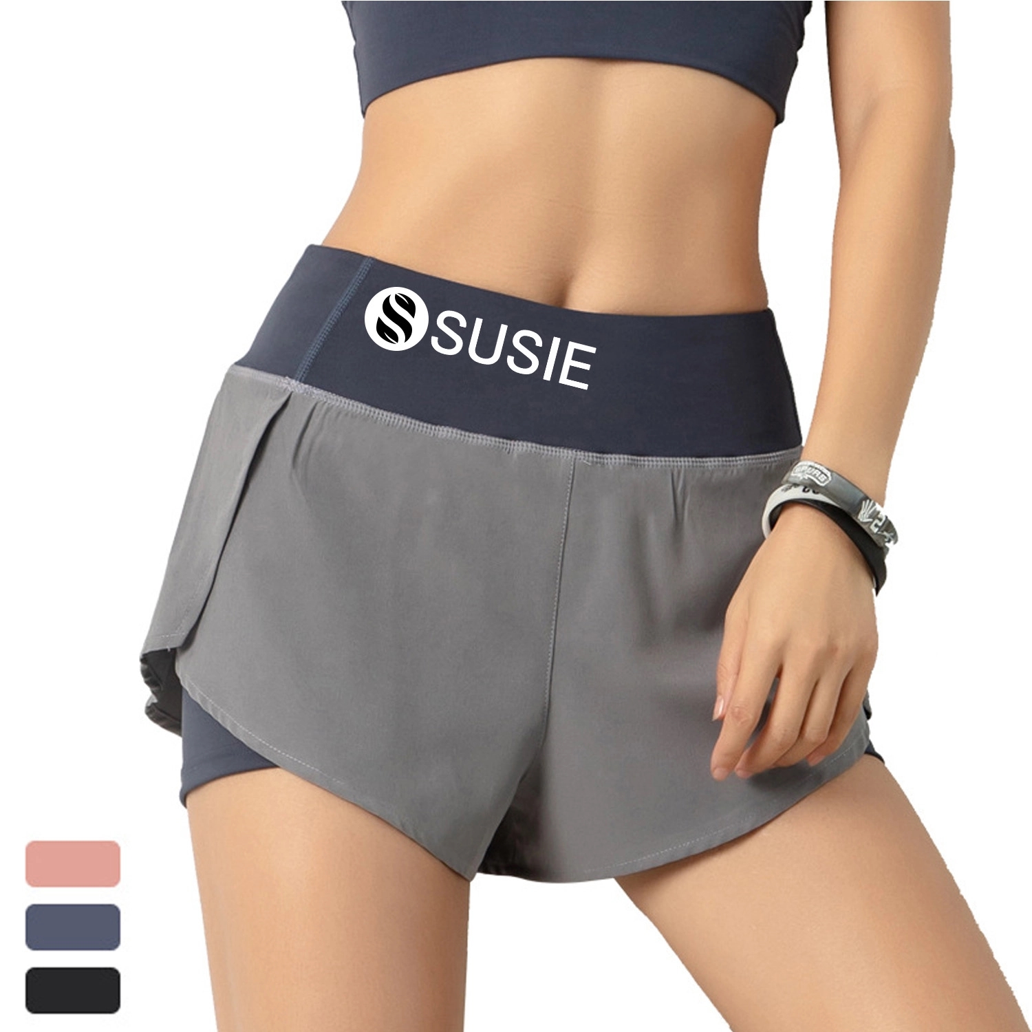 Polyester Running Shorts 2