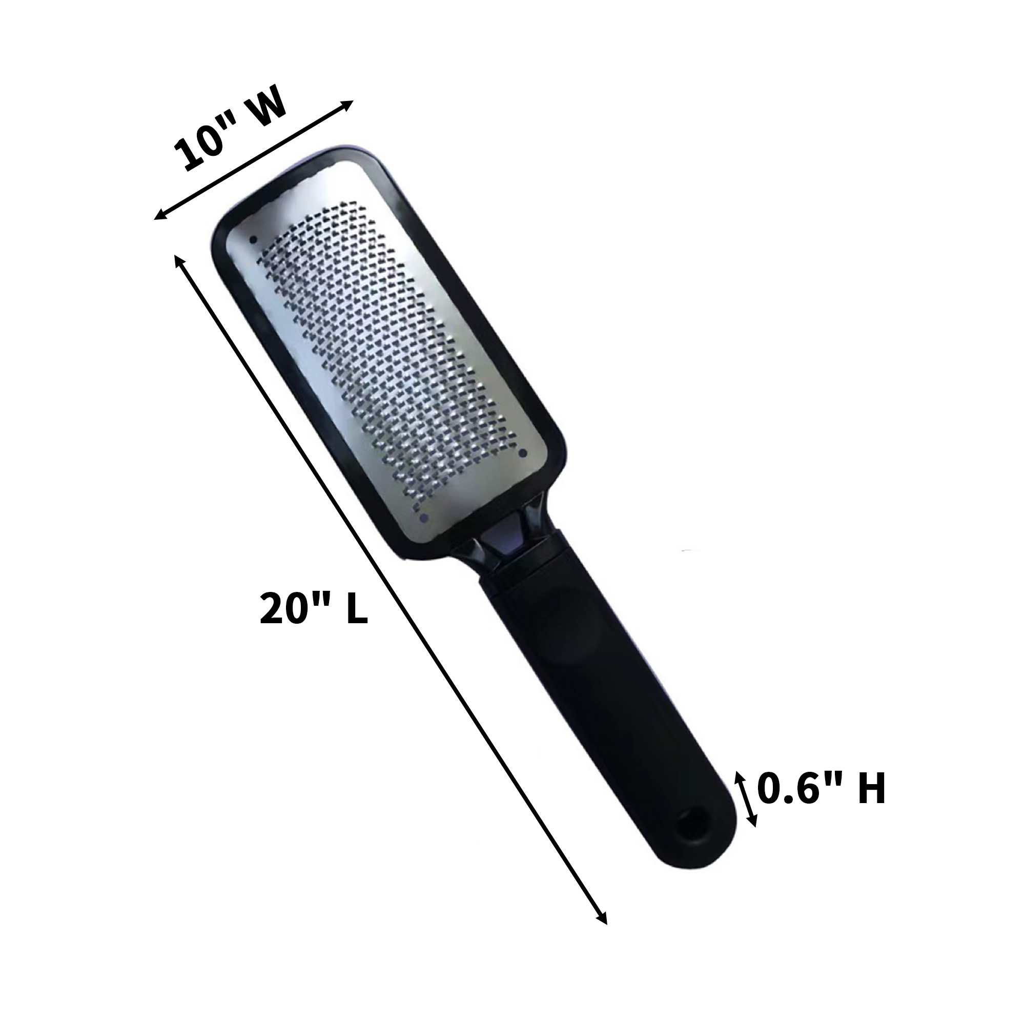 Stainless Steel Foot Rasp With Plastic Handle 20" 6