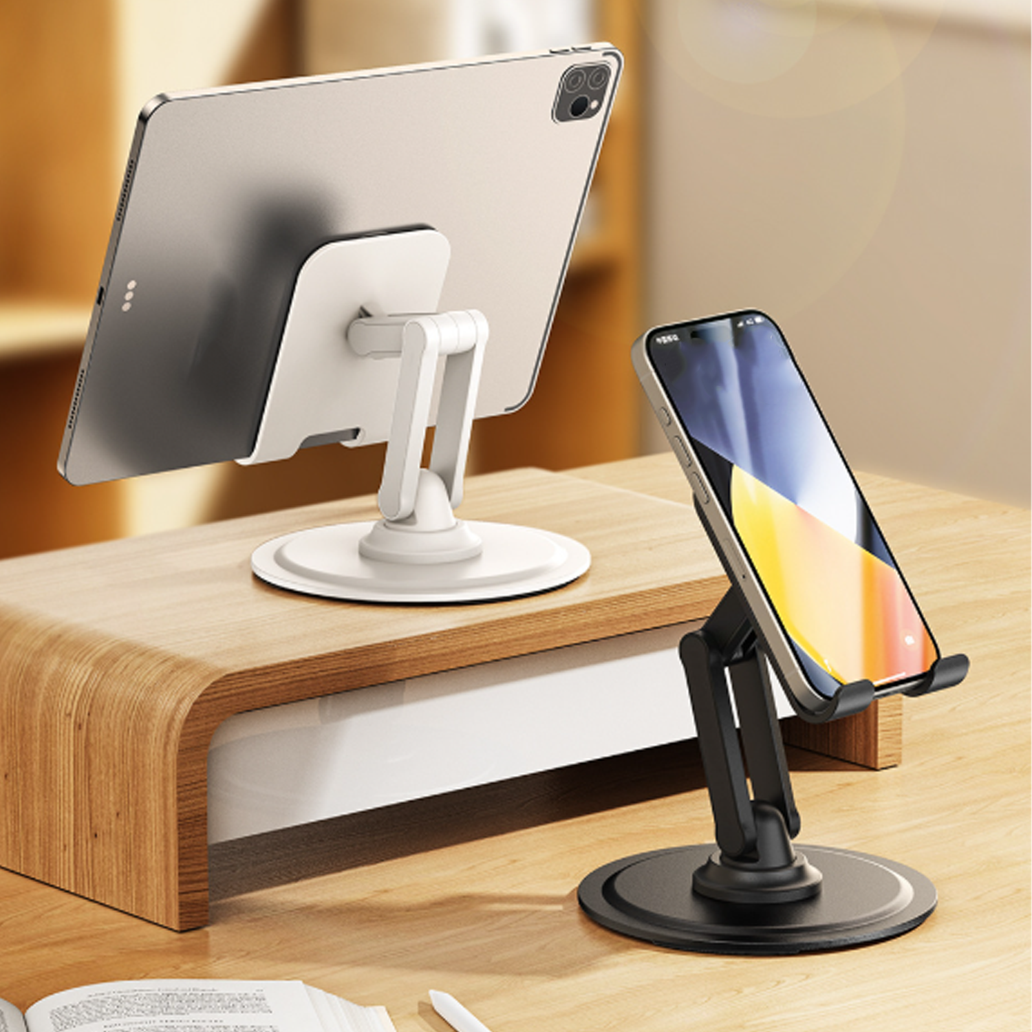 Adjustable ABS Folding Phone Tablet Stand 8