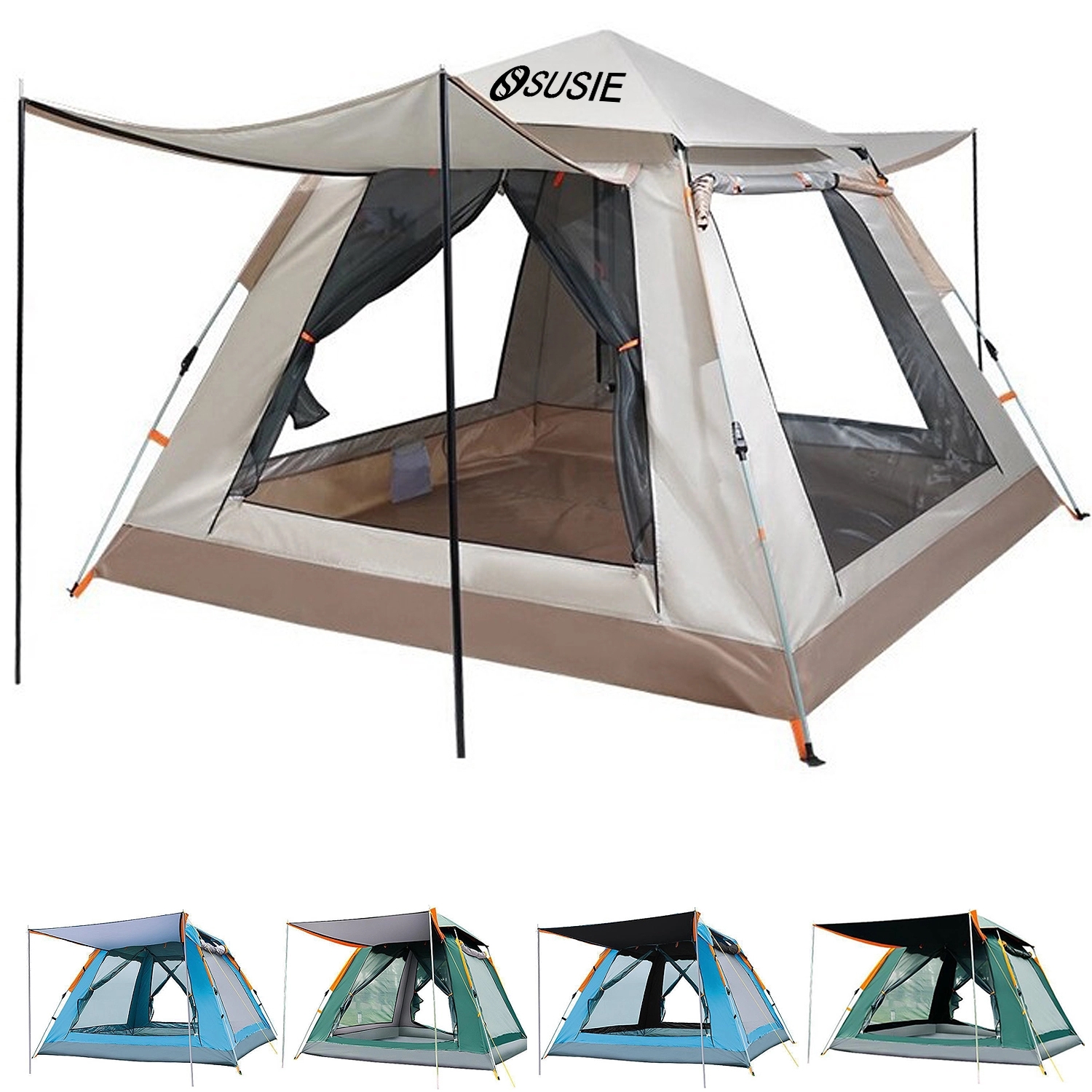 3-4 Person Pop Up Tent 1