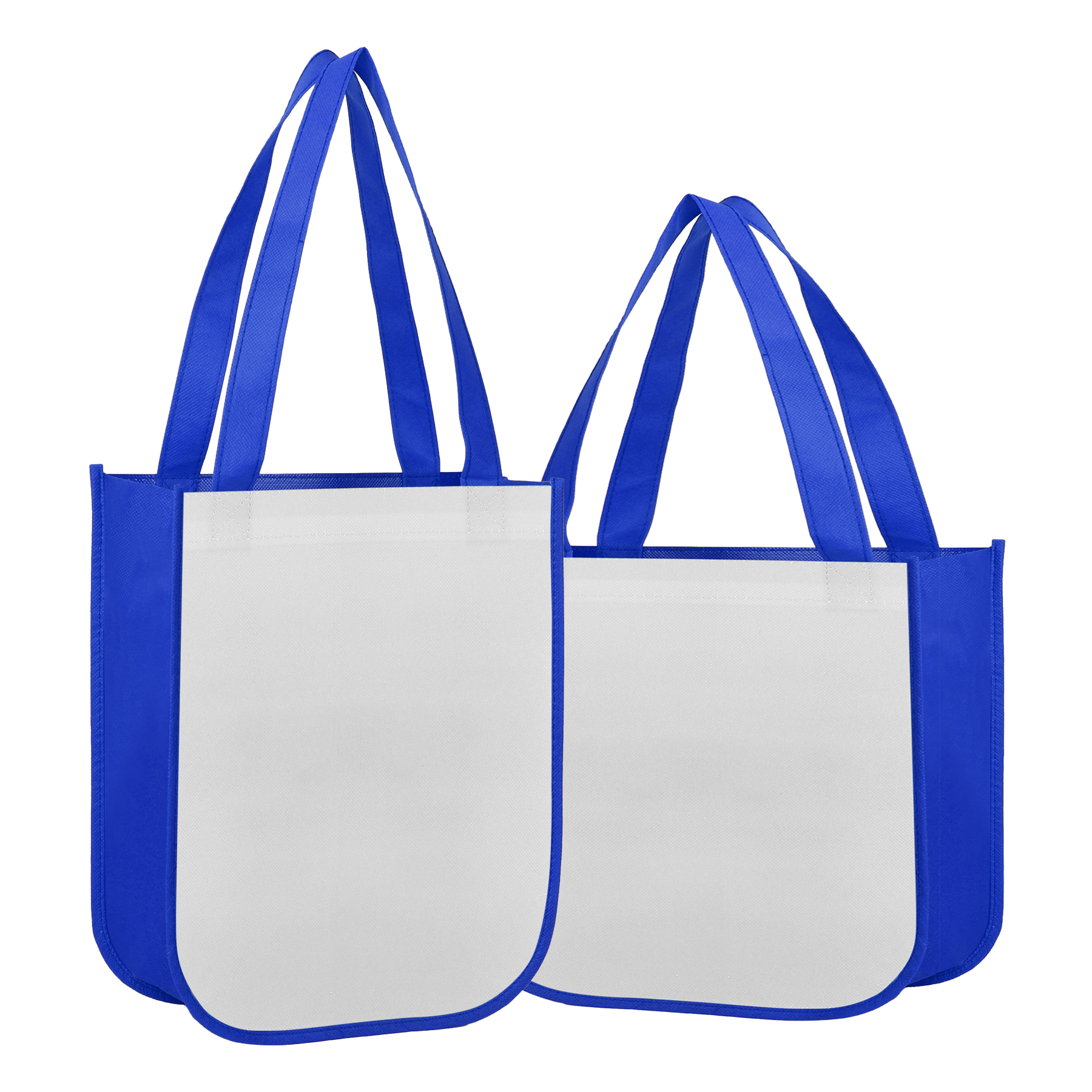 105GSM Full Color Laminated Tote Bag With Round Corner (12'' x 16'' x 6'') 7