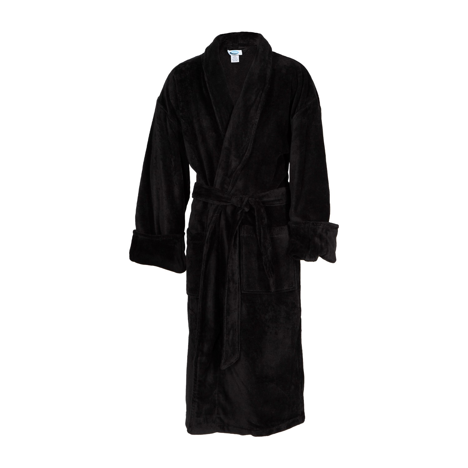 Terry Velour Shawl Collar Robe 2