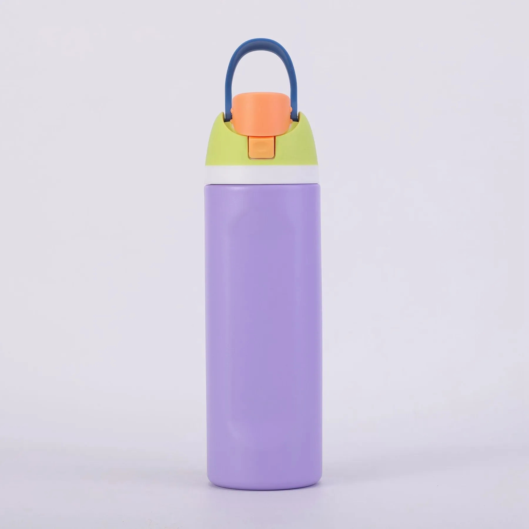 19 Oz. Leak Proof Spout Lid Water Bottle with Straw 4