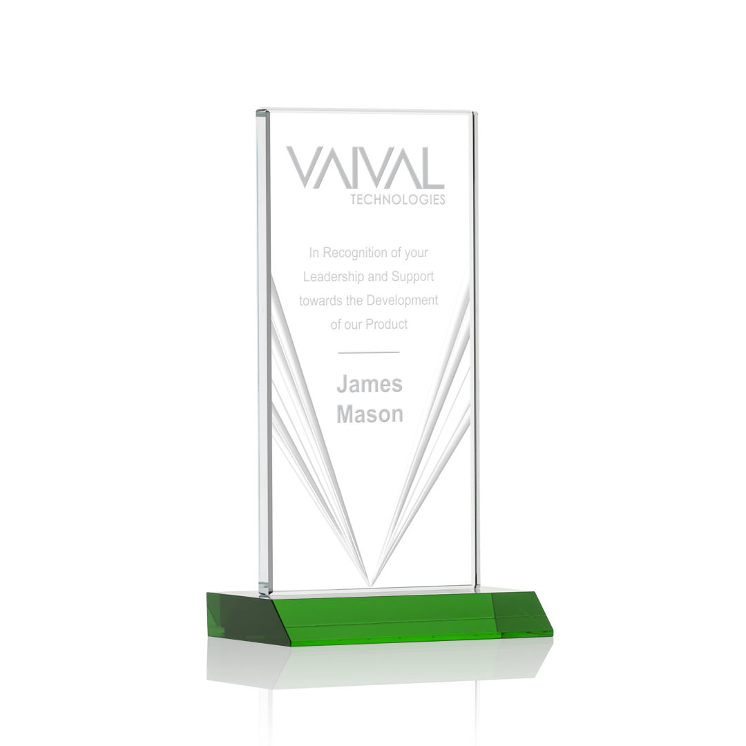 Seaford Liquid Crystal™ Award - Green 7