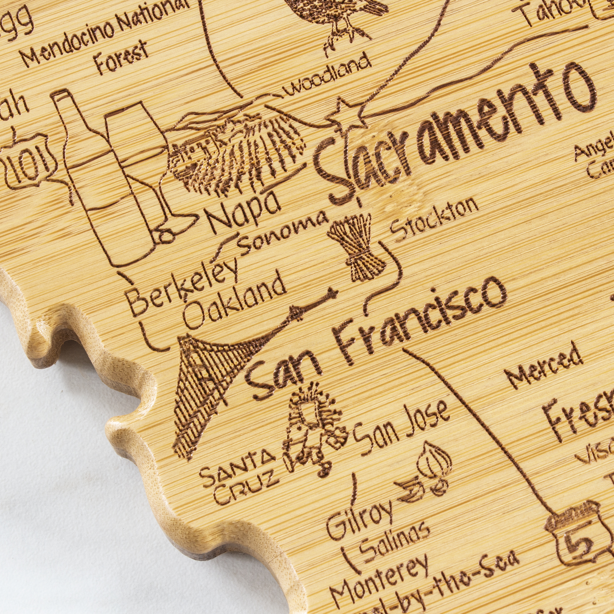 Destination California Cutting & Serving Board 11