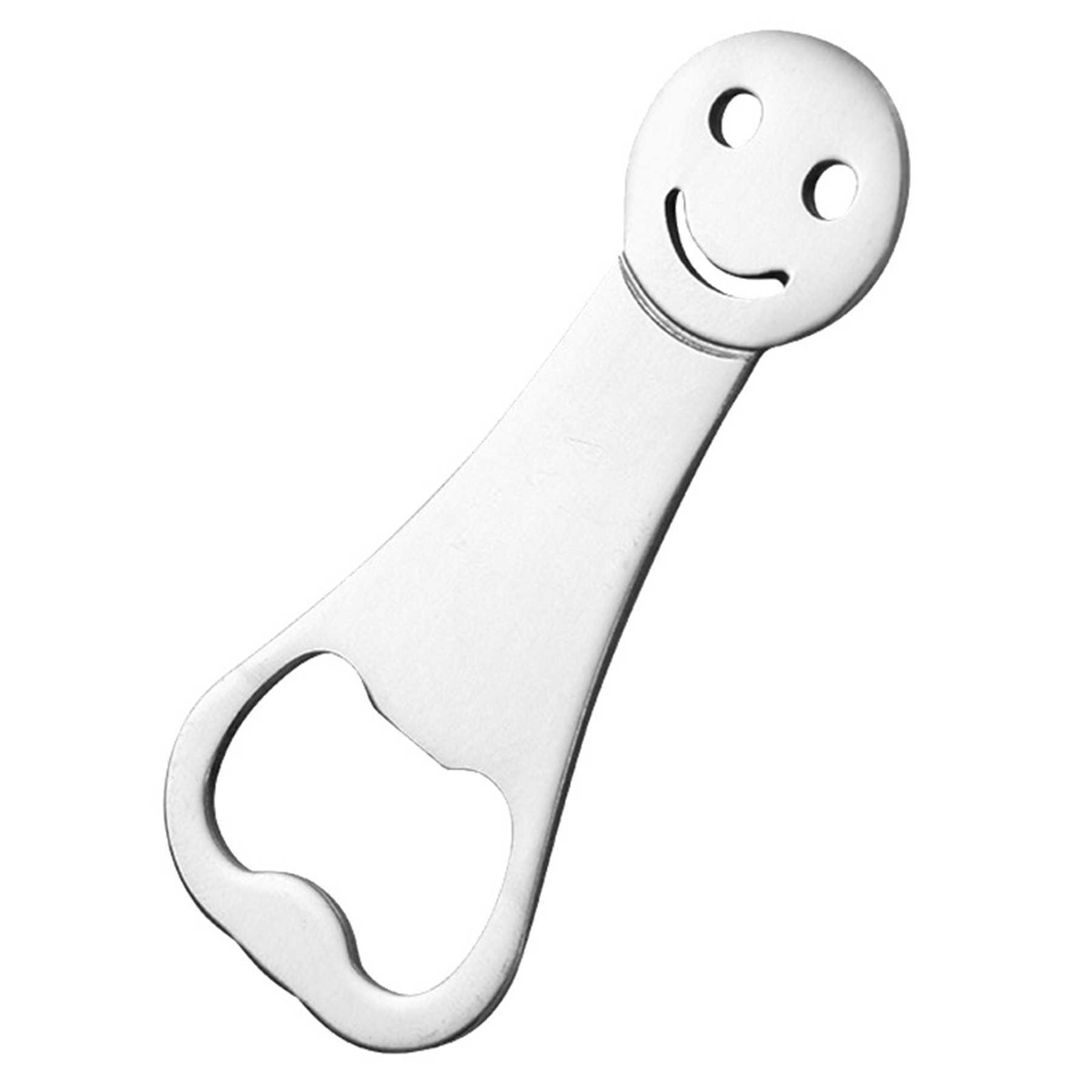 Stainless Steel Cartoon Smiley Beer Bottle Opener 1