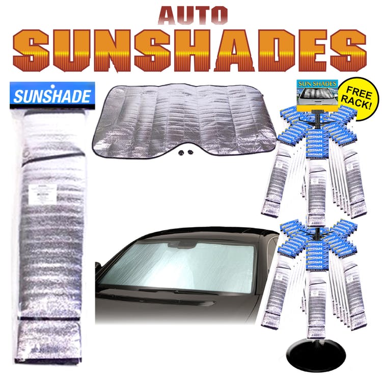 Car Sunshades - Reflective Fits Most Cars 1