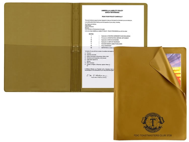 Flexible Cover Presentation Folder 16