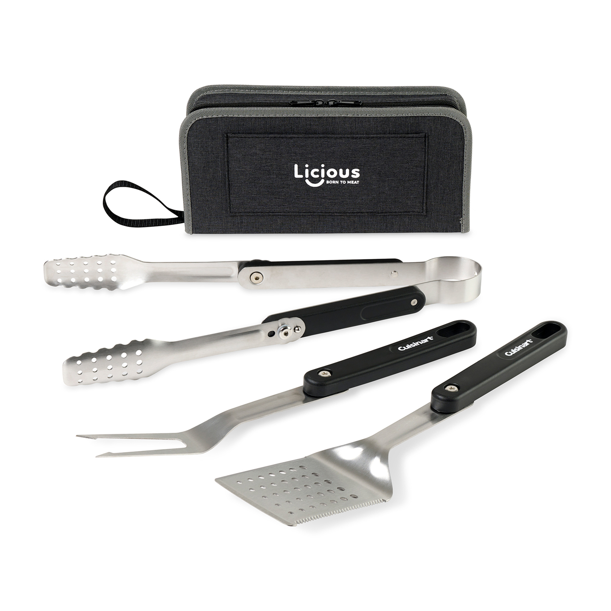 Cuisinart Outdoors® 4-Piece Folding Grill Tool Set 10