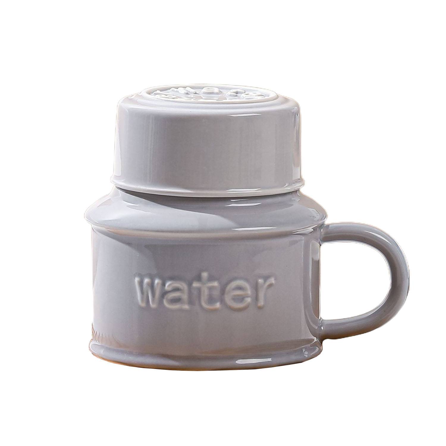 15oz Durable Ceramic Mug w/ Handle and Large Capacity 6