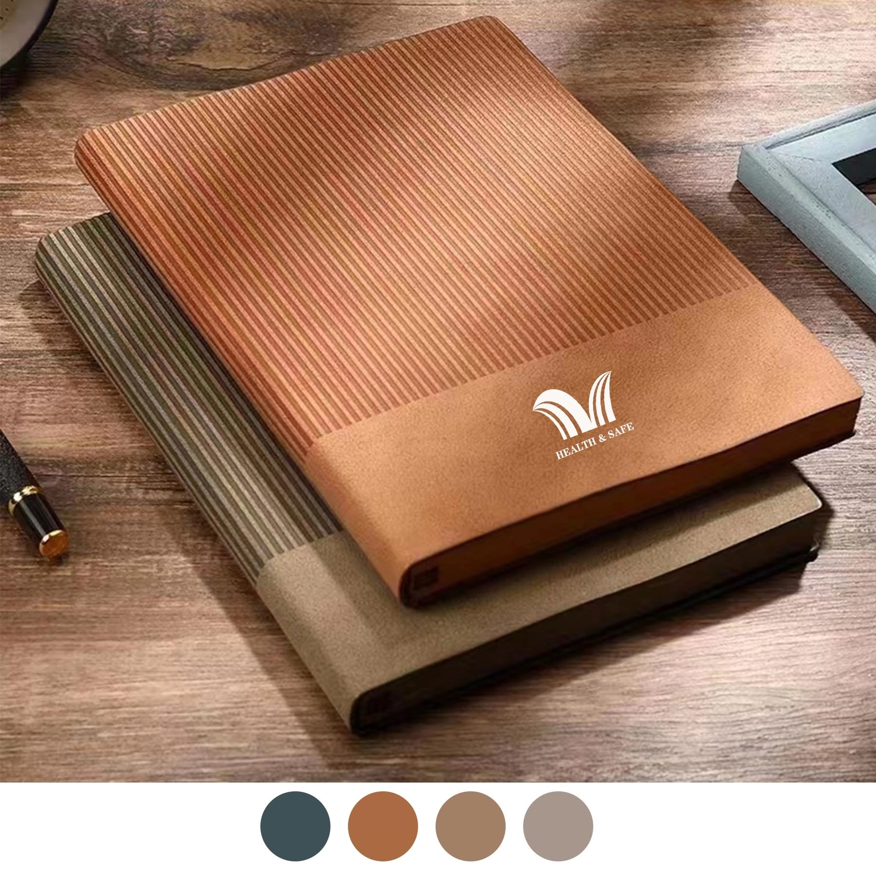 A5 Office PU Leather Cover Notebooks 2