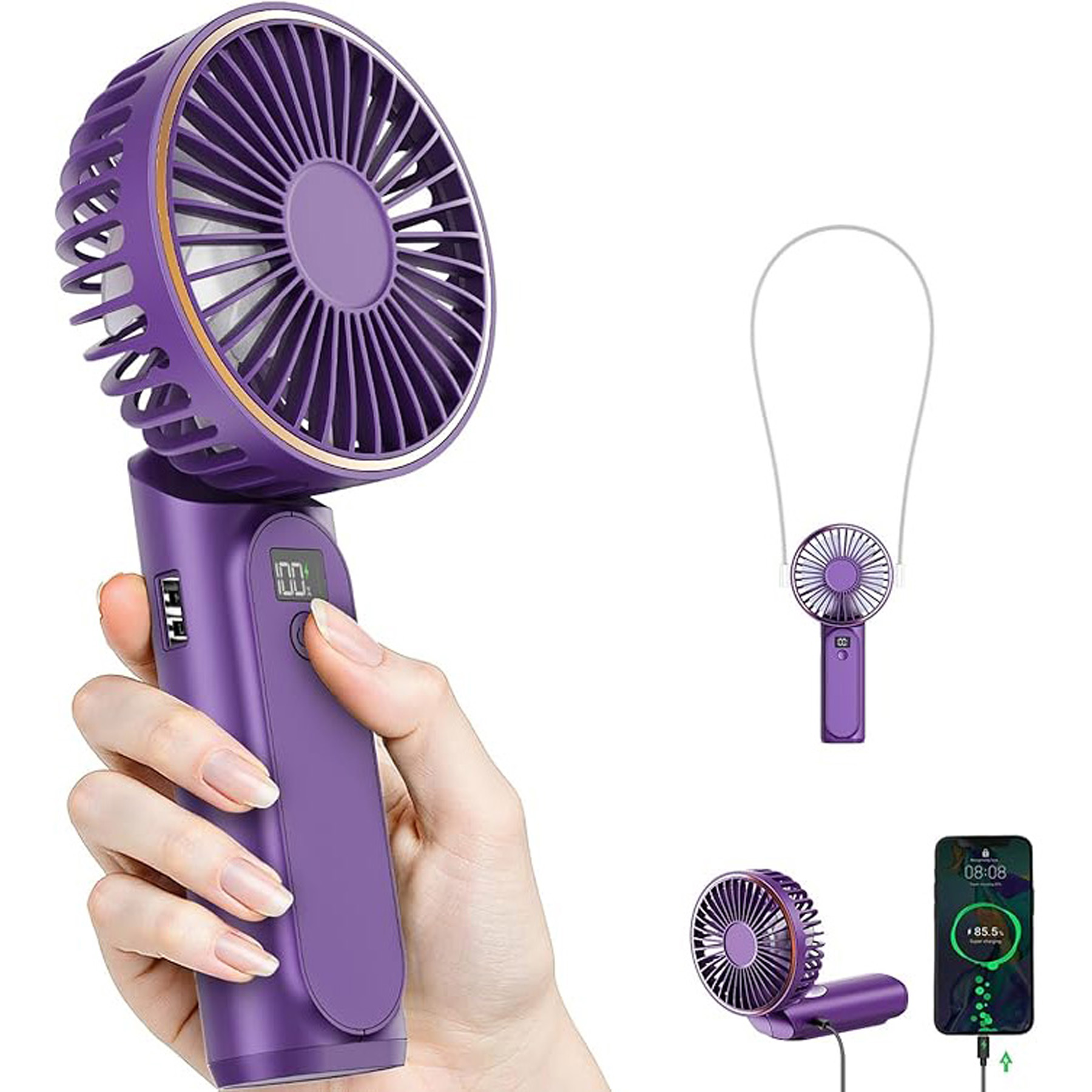 Portable Handheld Foldable Fan 11