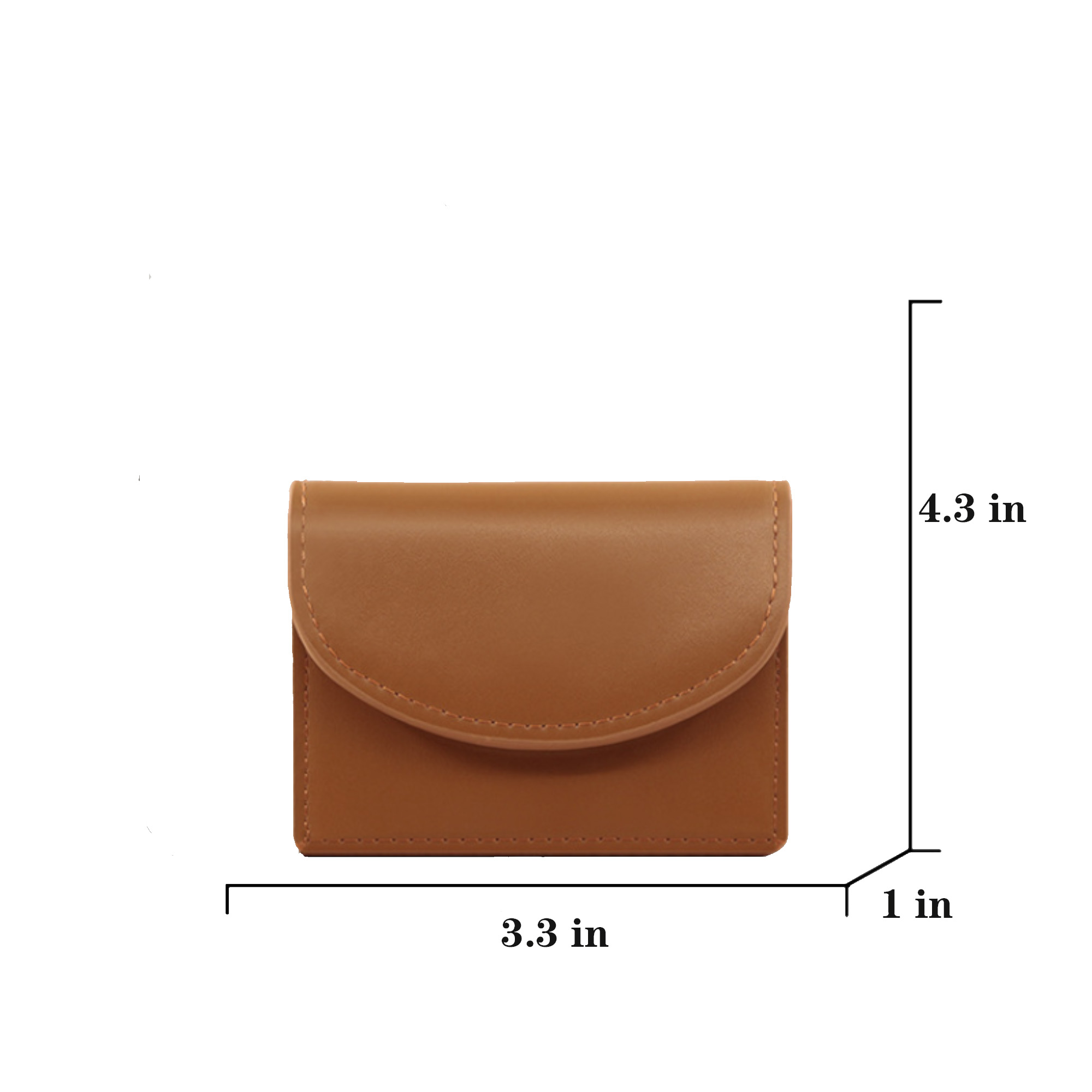 Leather Coin Purse With Card Slot 2