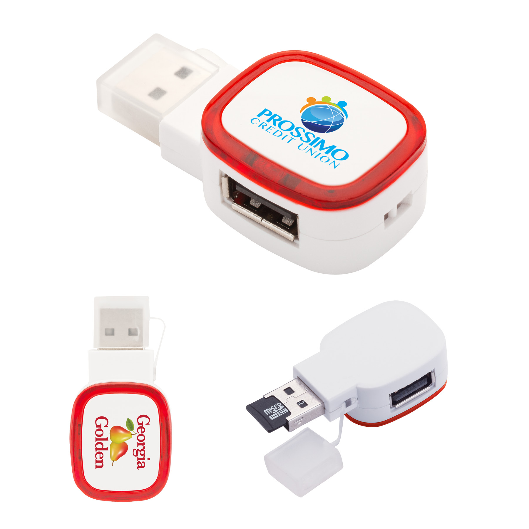 Tapa I Dual-Port USB 2.0 Hub / Reader 5