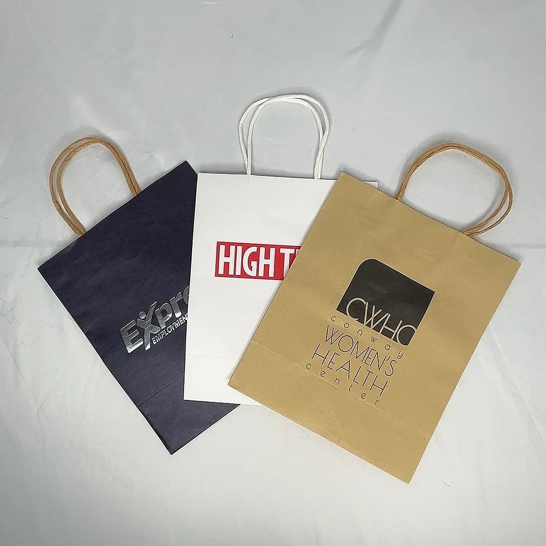 Custom Size And Log Paper Bag 3