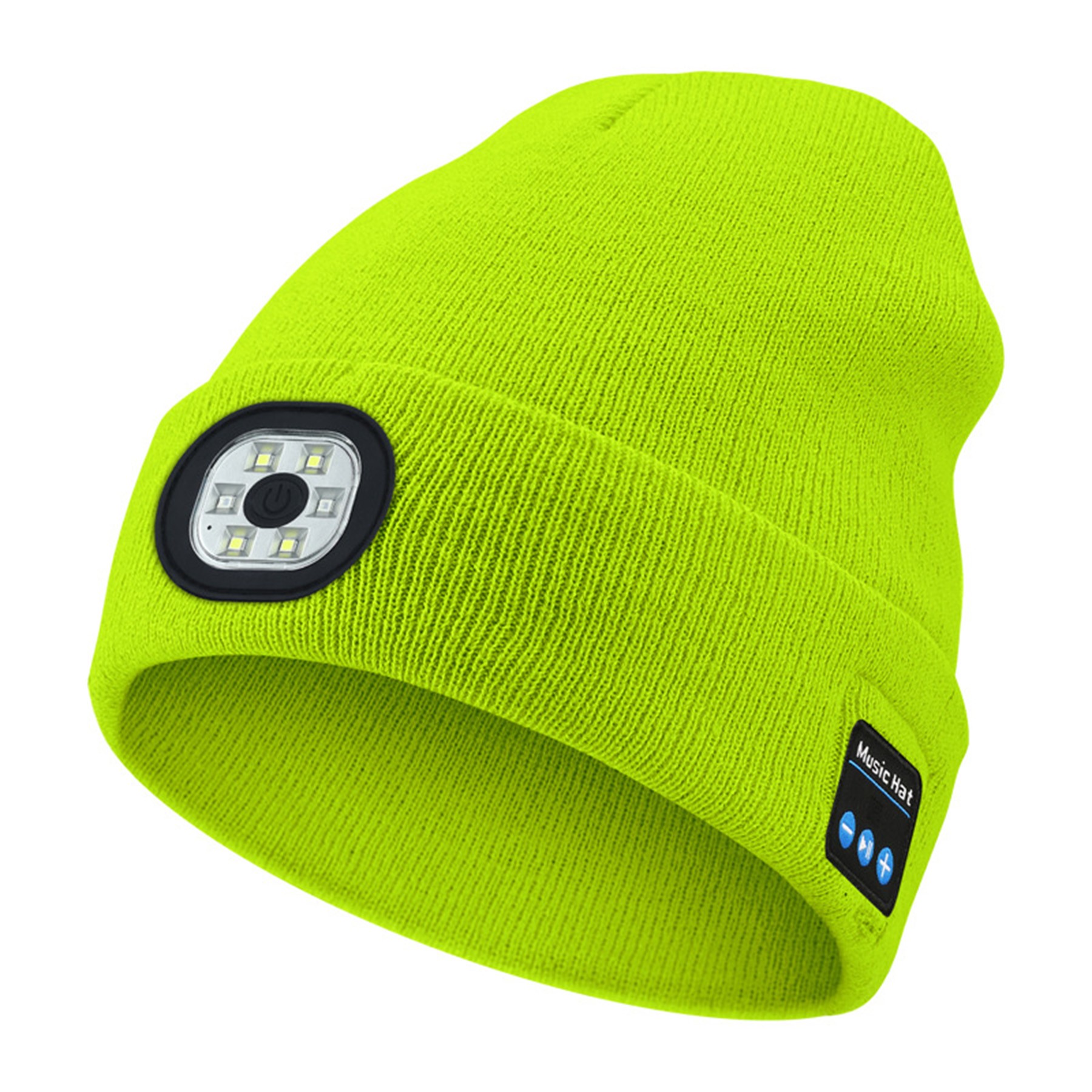 LED-lit Wireless Bluetooth Music Hat 3