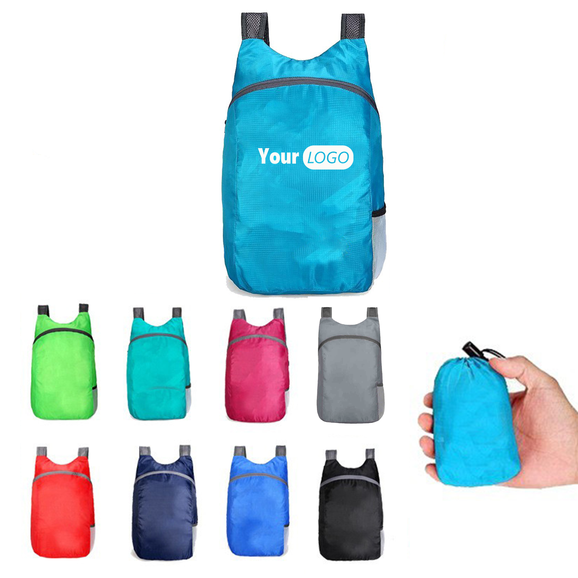 MOQ10 Lightweight Packable Pocket Backpack 4