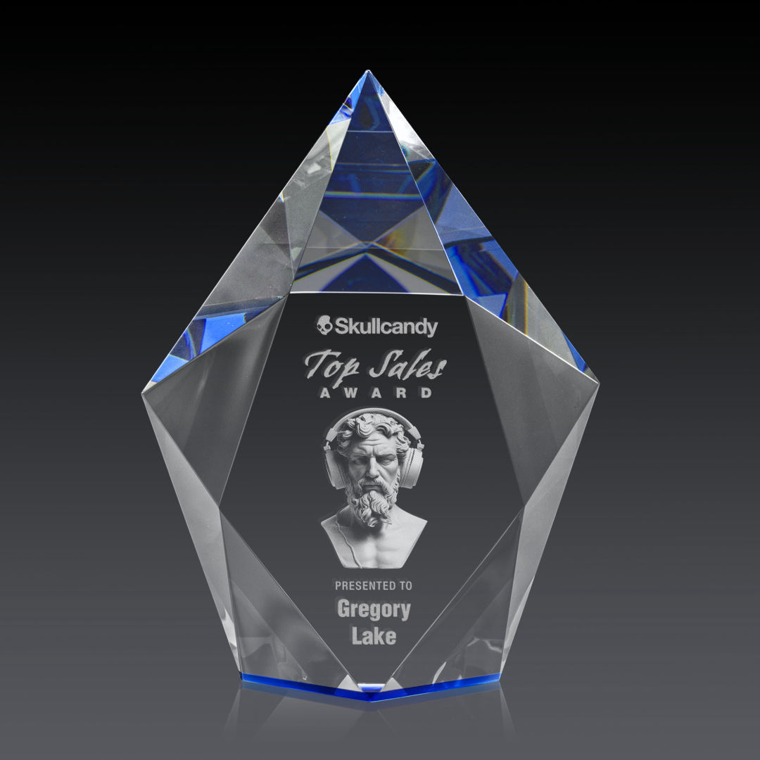Devron 3D Award - Blue 2