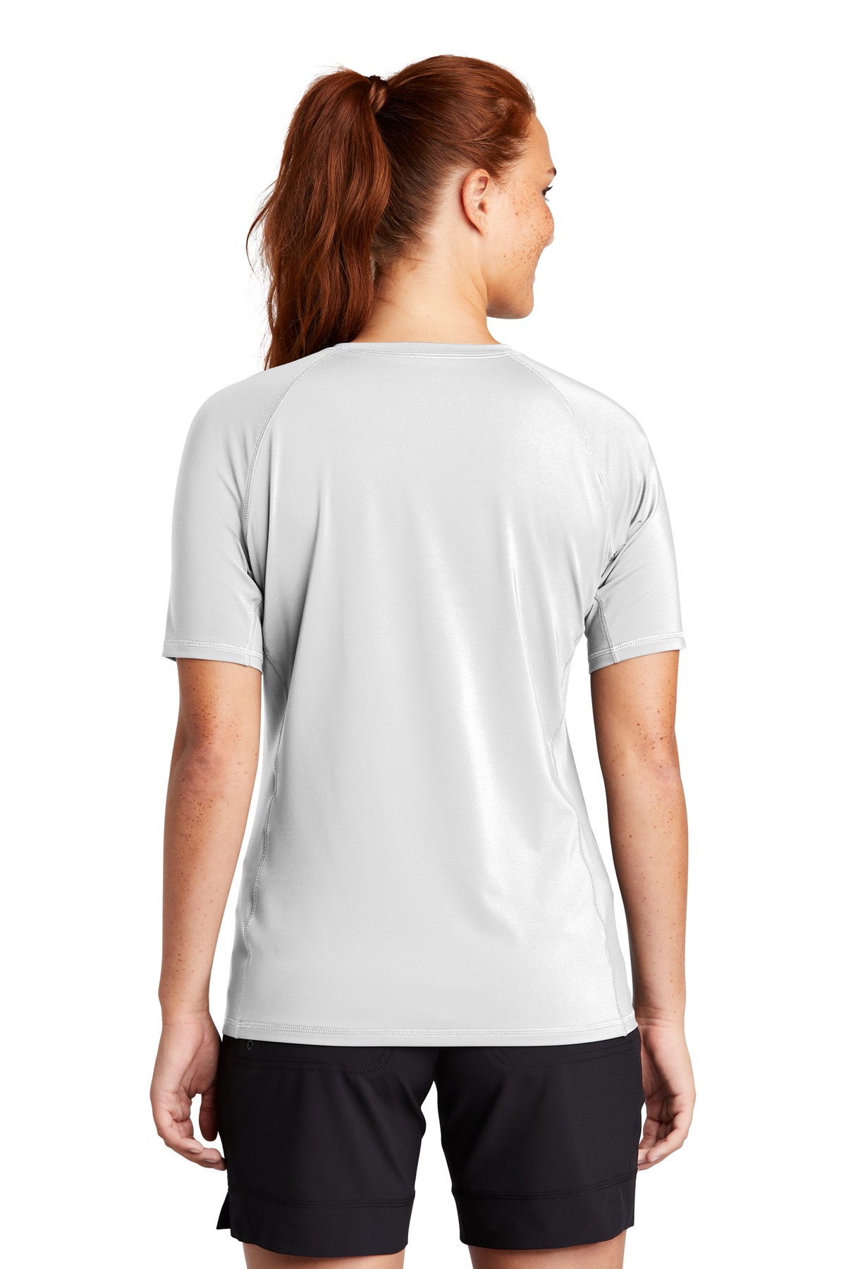 Sport-Tek Women's Rashguard Tee. LST470 16