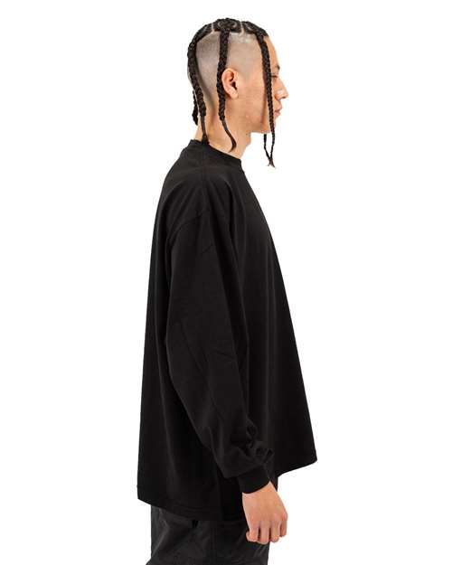 Unisex Max Heavyweight Garment-Dyed Long Sleeve T-Shirt - SHGDLS 11
