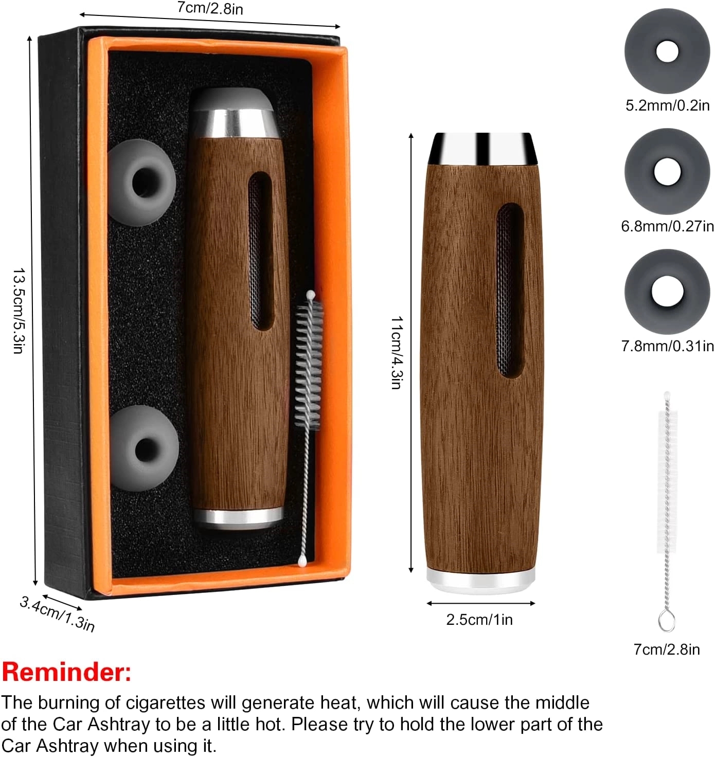 Car Handheld Ashtray 3