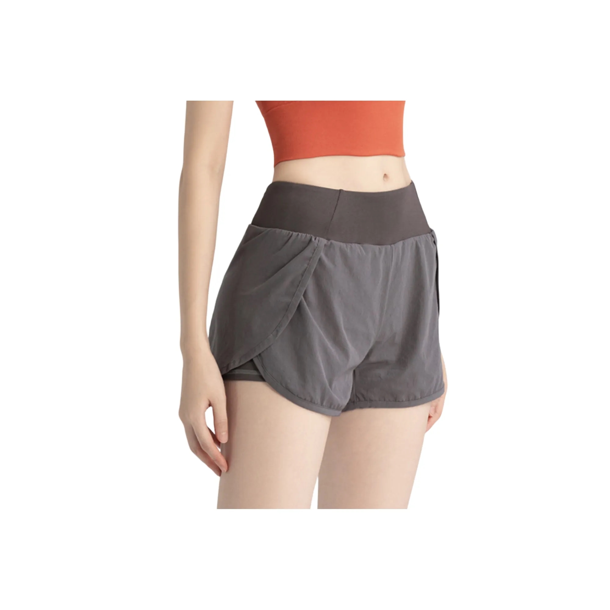 Women's Yoga Running Shorts 4