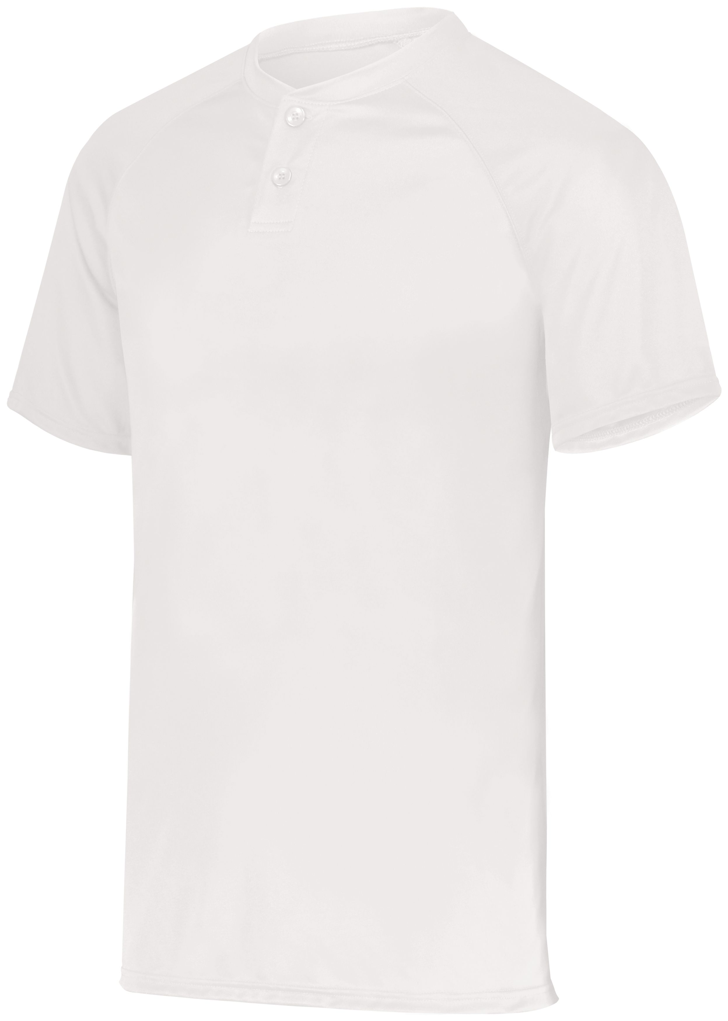 Youth Attain Wicking Two-Button Baseball Jersey 8