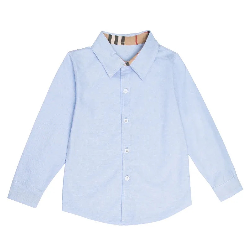 Boys' Oxford Long Sleeve Dress Shirt 5