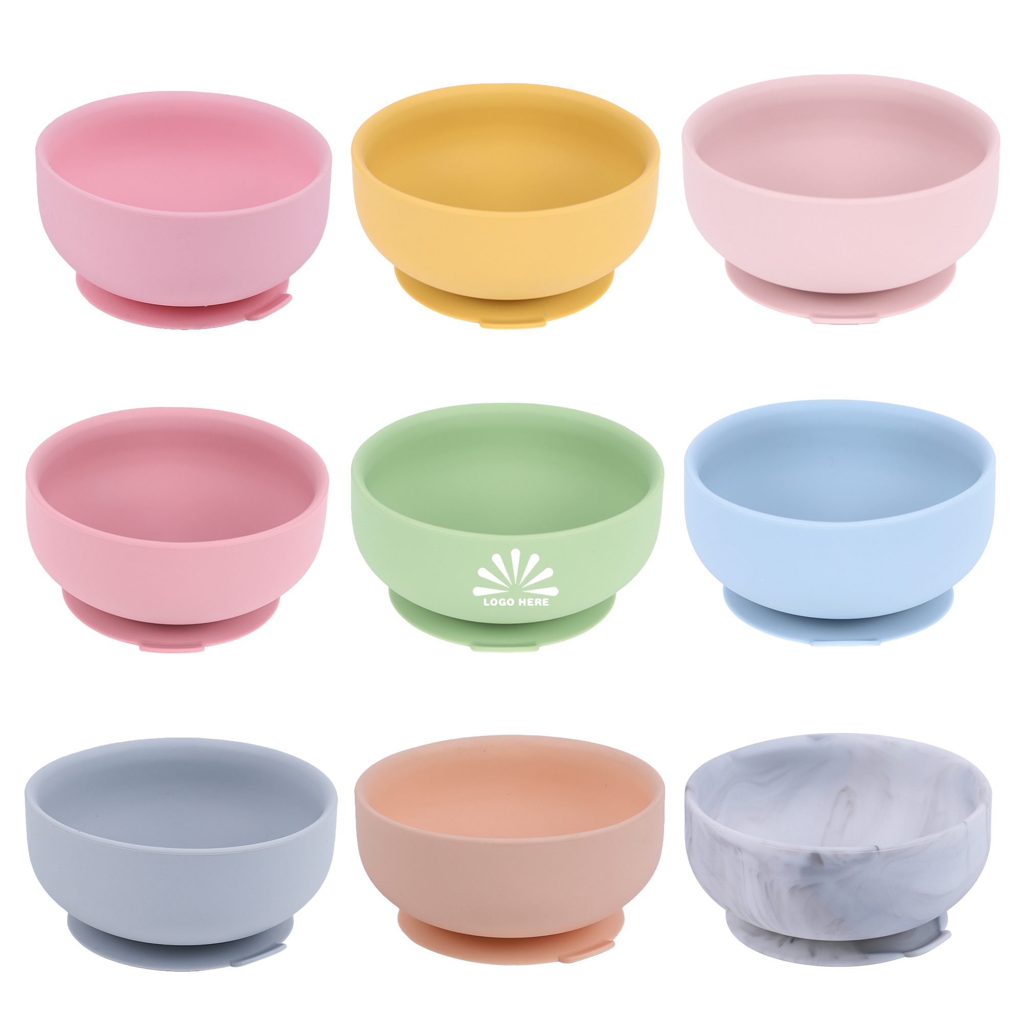 Baby Food Grade Silicone Food Bowl 2