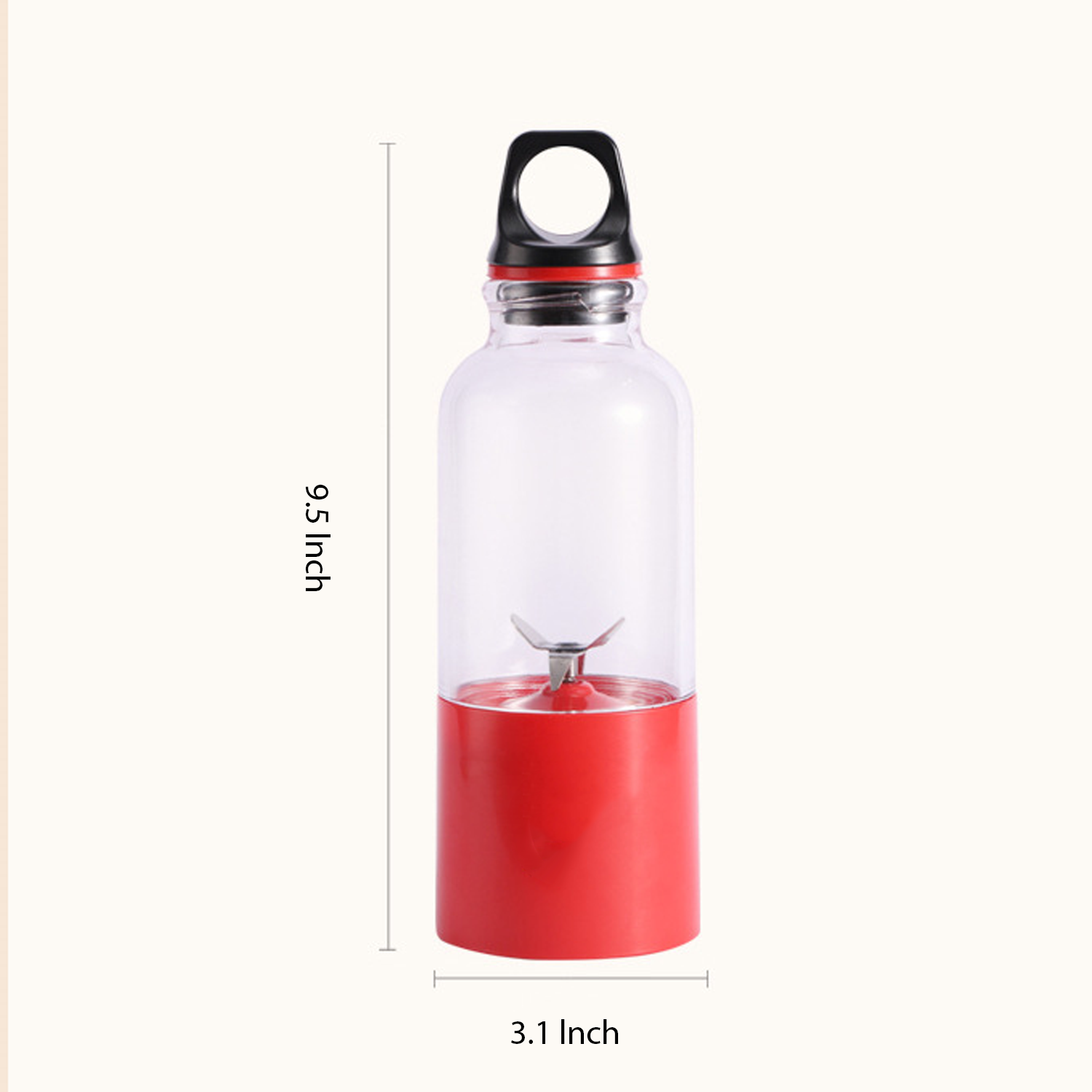 17oz USB Rechargeable Mini Juicer Blender 4