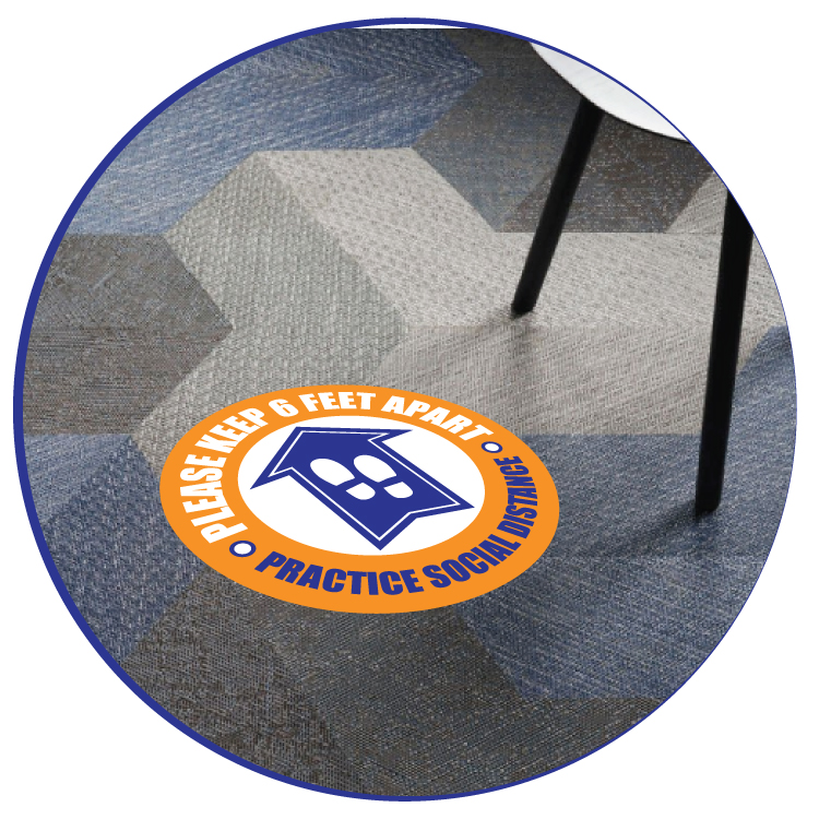 Floor Graphics - Carpet or Hard Surface 5