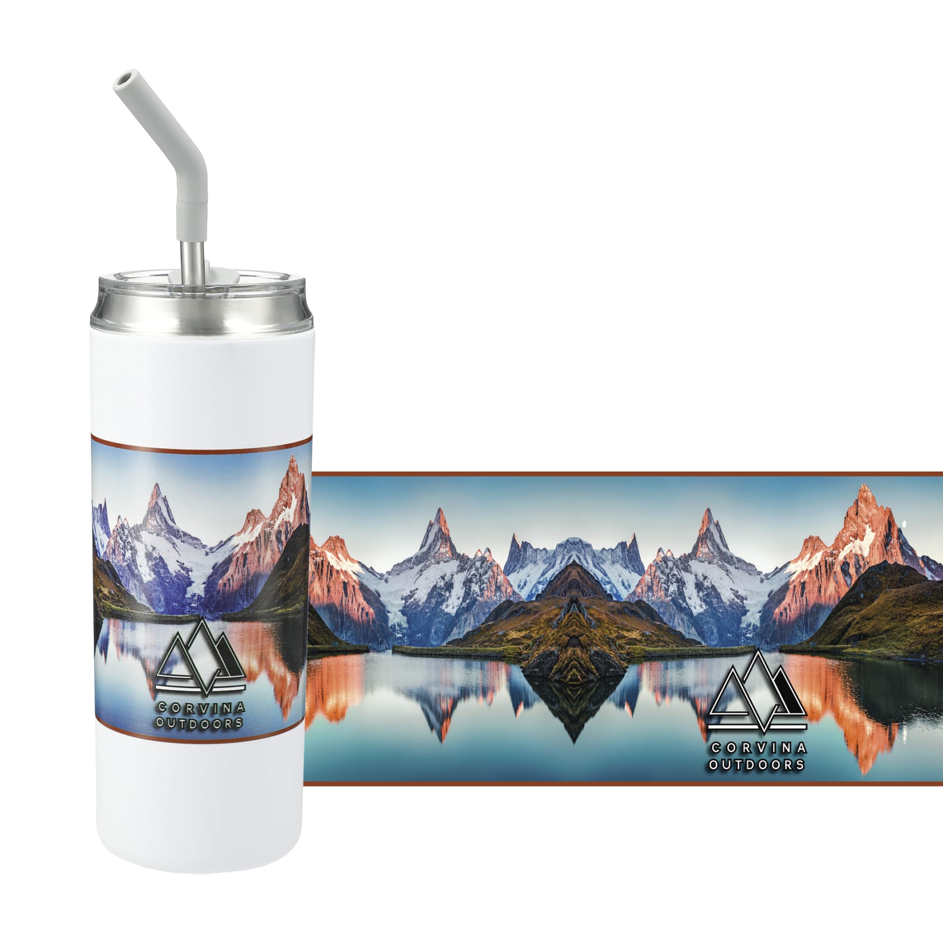 Marka Copper Vac Tumbler w/ SS straw 20oz 77