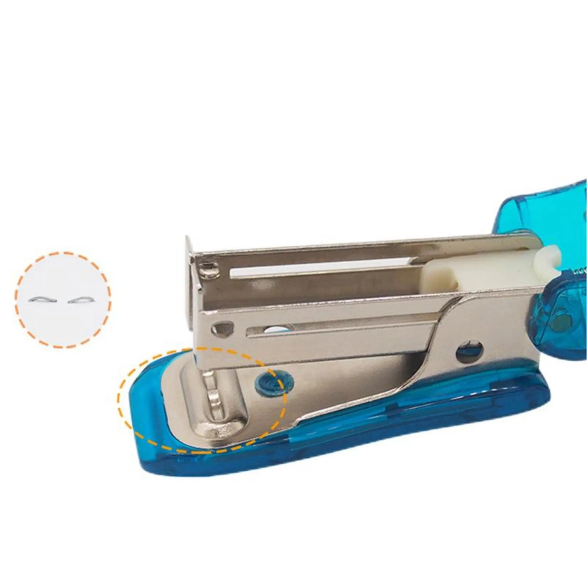 MOQ 100 Mini Plastic Stapler 3