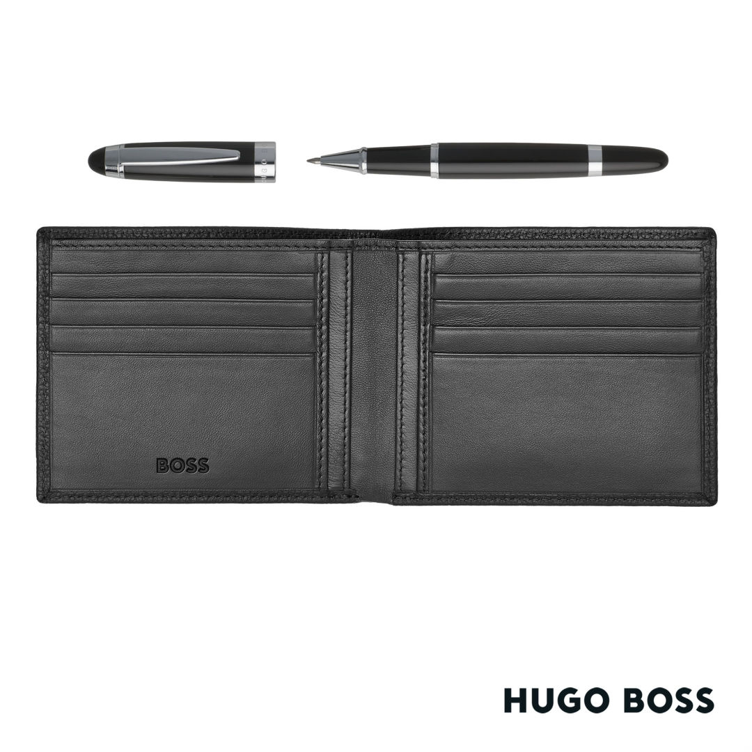 Hugo Boss® Rollerball Pen & Wallet Set 5