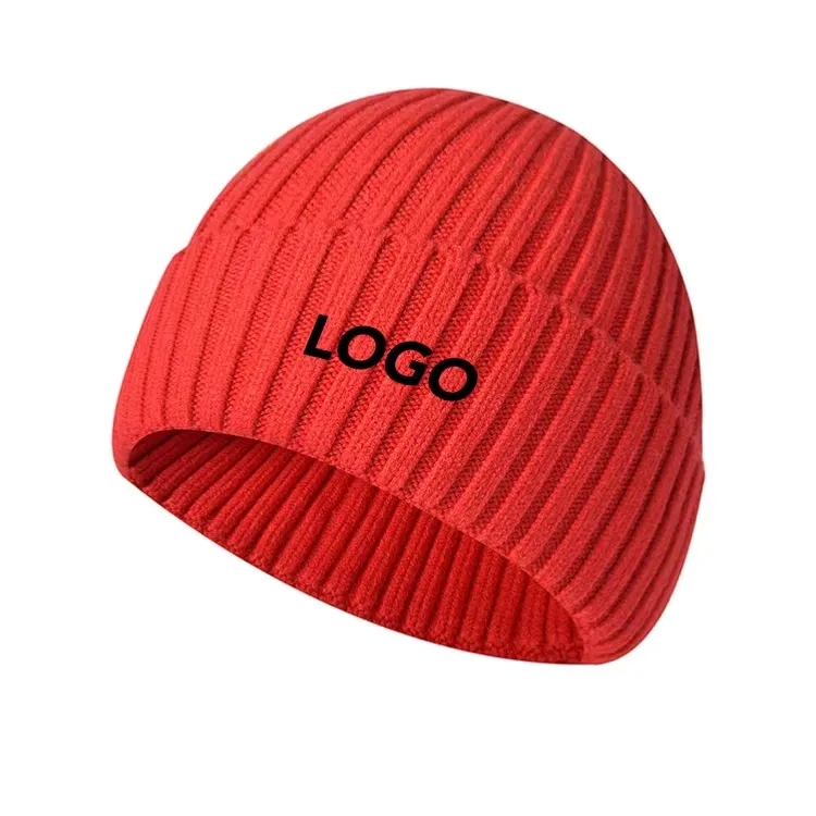 MOQ 50pcs  Fashion Unisex Sport Winter Warm Beanie 6