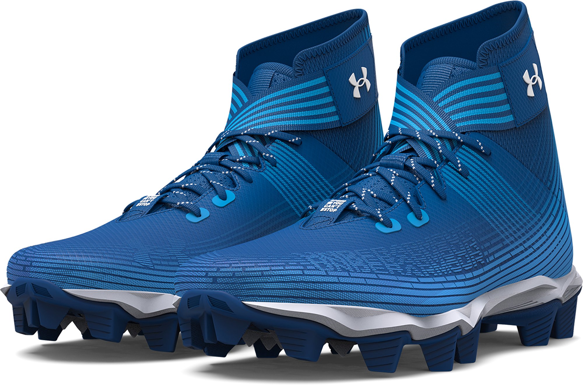 UA Highlight Franchise Jr. Boys' Football Cleats 8