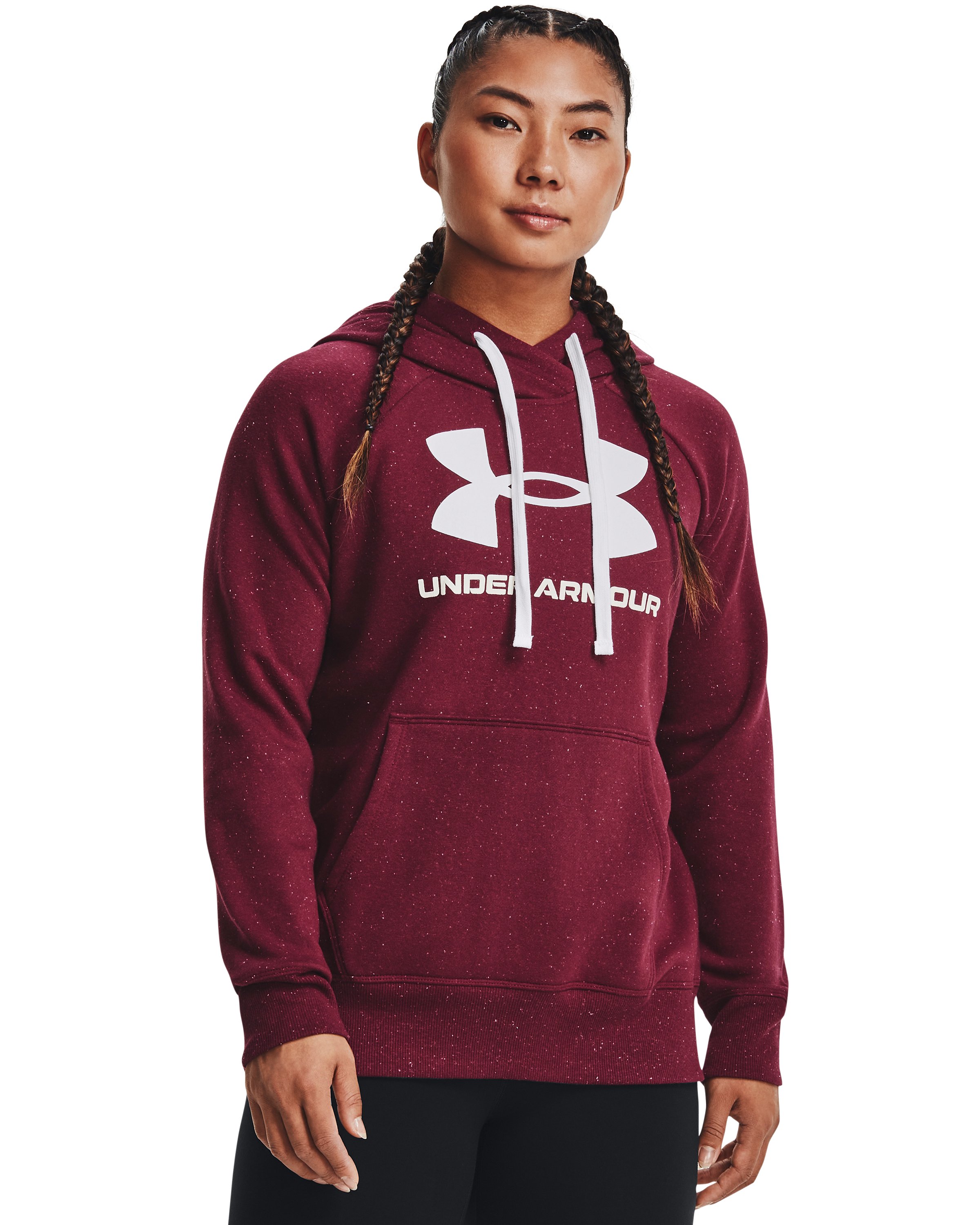 UA Rival Fleece Logo Women's Hoodie 5