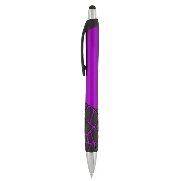 Mosaic Metallic Stylus Click Action Pen 2