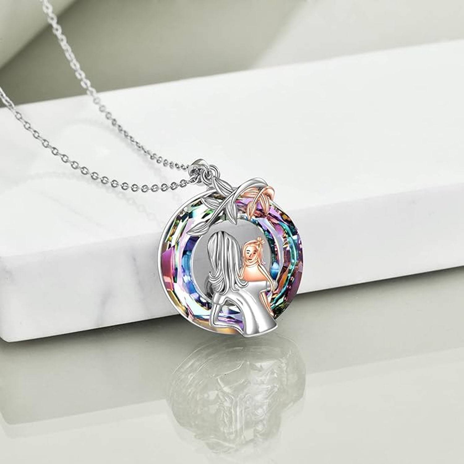 Dazzling crystal pendant necklace 4